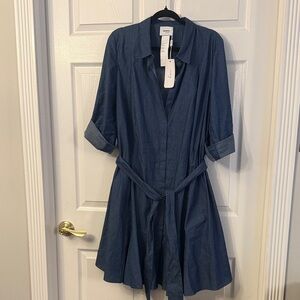 Apt. 9 Blue Denim Dress with Belt